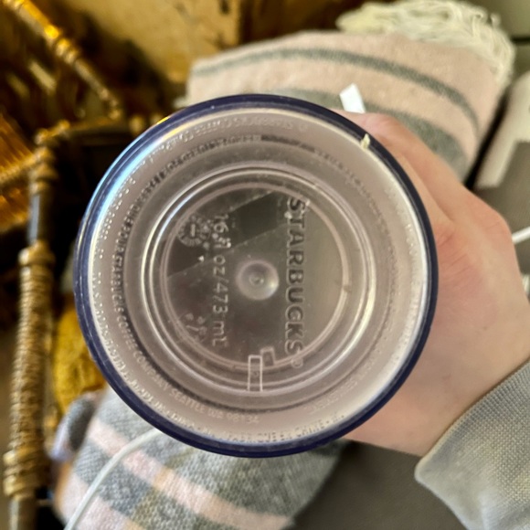 🌲Starbucks Winter Holiday Mosaic Polar Bear 16oz Tumbler 2017 Christmas Trees - Picture 2 of 2